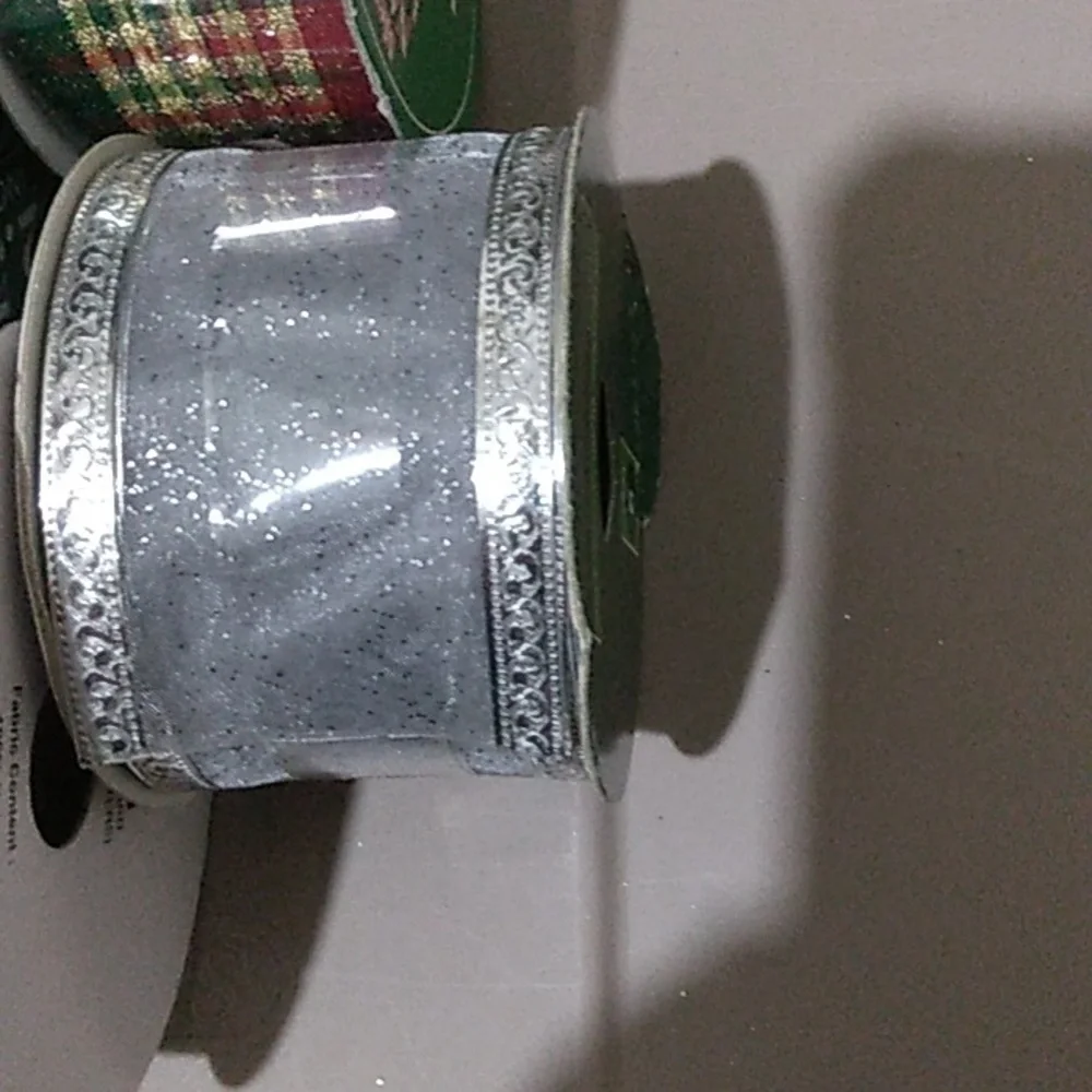6 rolls of Christmas and all occasion ribbon--80yds